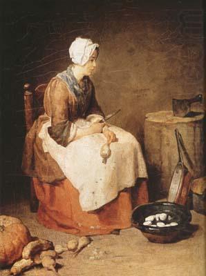 Jean Baptiste Simeon Chardin The Kitchen Maid (mk08) china oil painting image